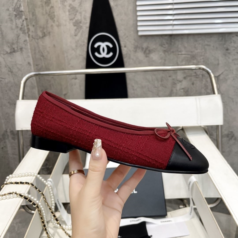Ch*el flat shoes